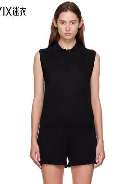 LISA YANG 女款黑色 Lise Polo 衫 迷衣时尚