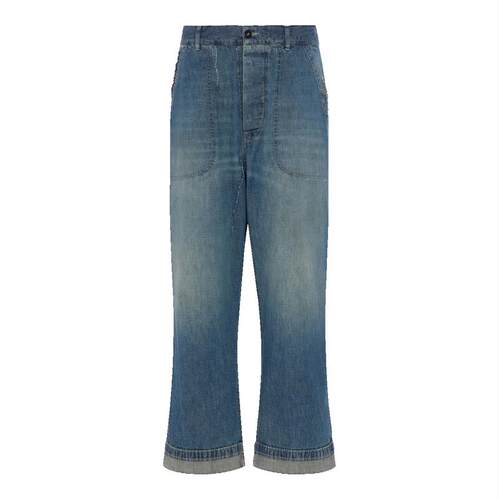 Maison Margiela 马吉拉 男士 SS26 牛仔长裤 Wide-leg jeans