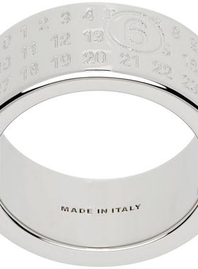 MM6 Maison Margiela马吉拉男士Numeric Minimal Signature 戒指