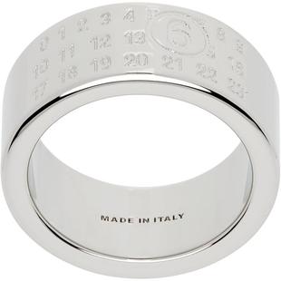MM6 Maison Margiela马吉拉男士Numeric Minimal Signature 戒指