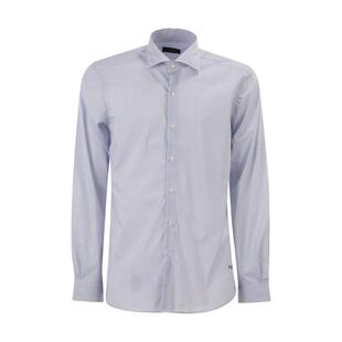 Fay 男士 SS26 衬衫 合体款式条纹弹力毛线衫