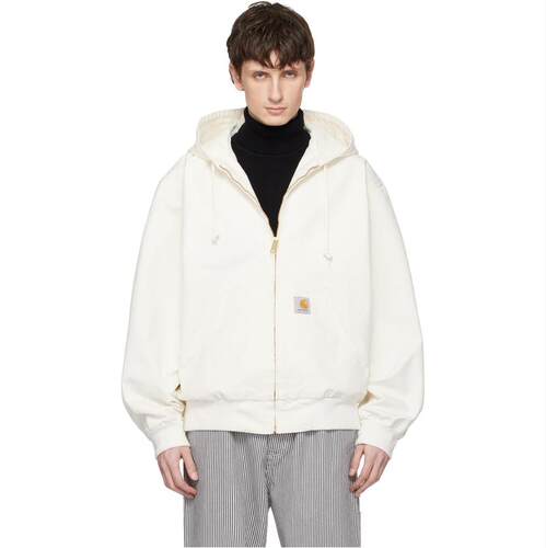 Carhartt WIP 卡哈特 男士 夹克 白色 OG Active