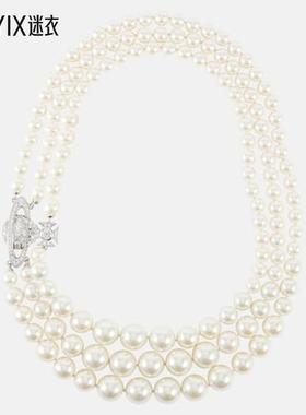 Vivienne Westwood西太后 女款Graziella 精饰项链 迷衣时尚