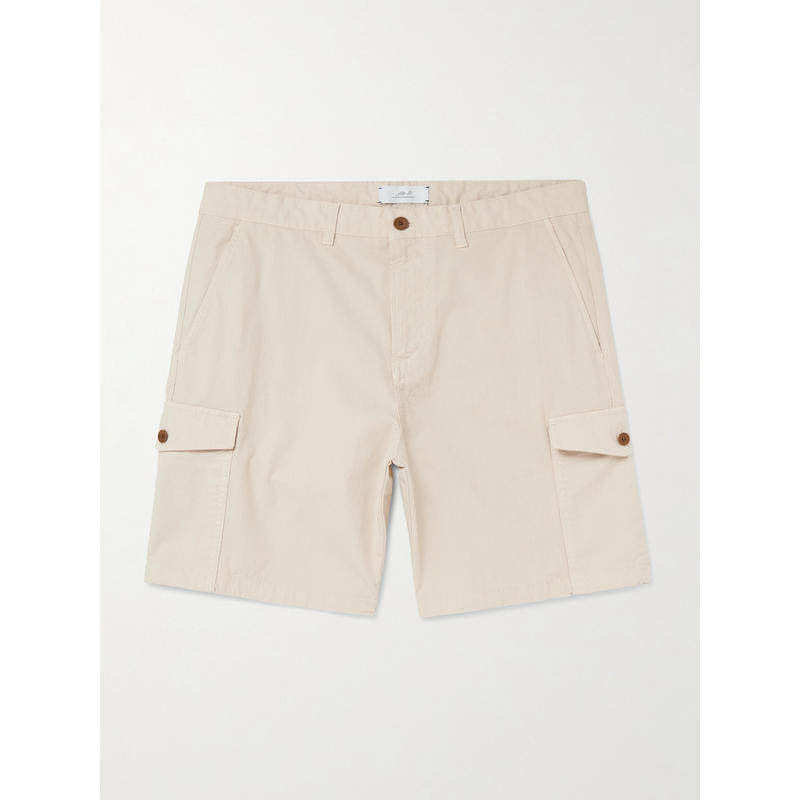 MR P. 男士 FW25 短裤 Blend-Ripstop 直筒棉质短裤