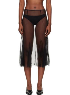 Hai 女士 中长裙 黑色 Baker 半身裙