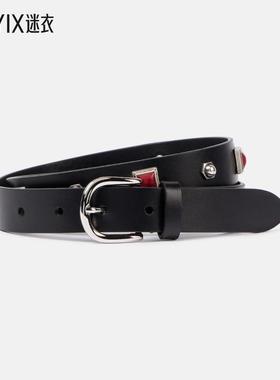 isabel marant 女款Zap 铆钉皮带腰带 迷衣时尚