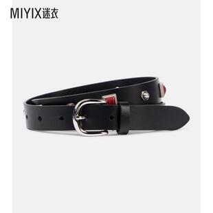 marant Zap isabel 女款 铆钉皮带腰带 迷衣时尚