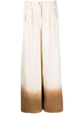 Alanui 女士 FW24 牛仔长裤 Bright Hues 徽标牛仔裤