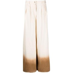 牛仔长裤 FW24 Bright Hues Alanui 徽标牛仔裤 女士