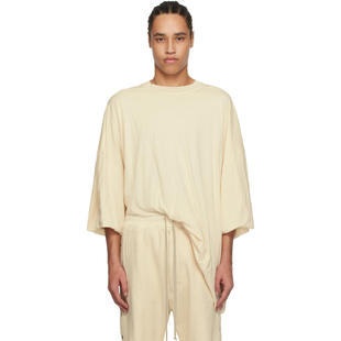 DRKSHDW 瑞克·欧文斯 DRKSHDW 男士 T恤 灰白色 Hollywood Tommy