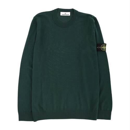 Stone Island 石头岛 男士 FW25 卫衣 带Logo拼缀毛线衫