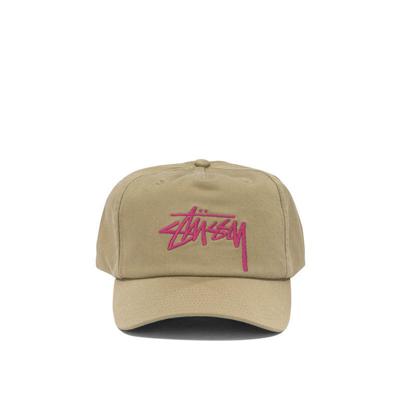 STUSSY 斯图西 男士 SS26 帽子 米色棉