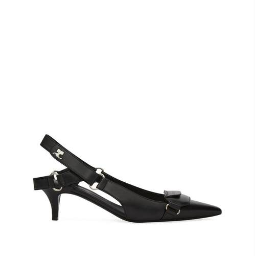 Courrèges 古未界 女士 SS25 高跟鞋 尖头高跟凉鞋