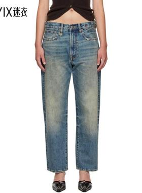 R13 女款独家发售蓝色 Boyfriend 牛仔裤 迷衣时尚