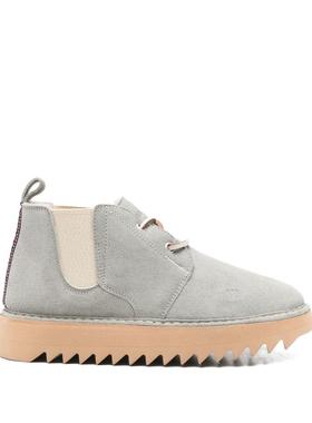 Woolrich 女士 FW25 短靴 灰色靴子
