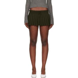 Danielle Guizio 女士 迷你裙 卡其色 Vivienne 短裙