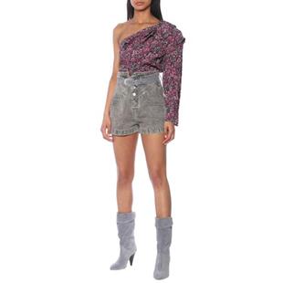 isabel marant 伊莎贝尔·玛兰 女士 背心 Rafiki 弹力真丝上衣