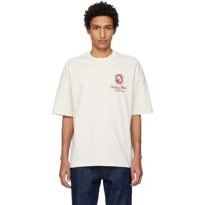 Amiri 埃米尔 男士 T恤 灰白色 MA Chateau Oversized