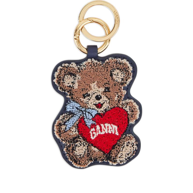 Ganni 女士 SS26 钥匙扣 Keychains 橙色钥匙扣