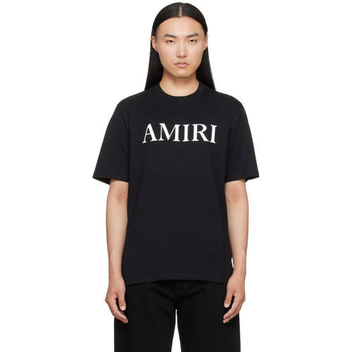Amiri 埃米尔 男士 T恤 黑色 Amiri Core Logo