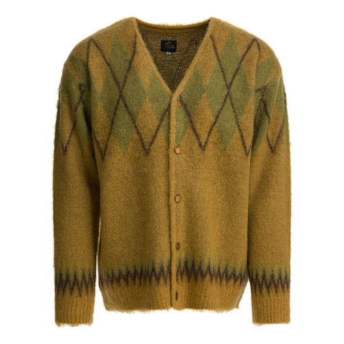 Needles 男士 FW25 开衫 马海毛针织