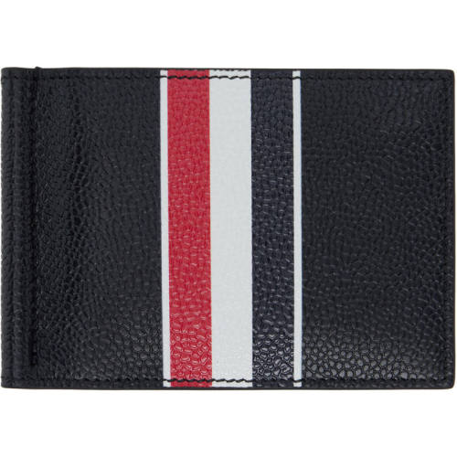 Thom Browne 汤姆·布朗 男士 钱包 黑色 RWB Stripe Money Clip