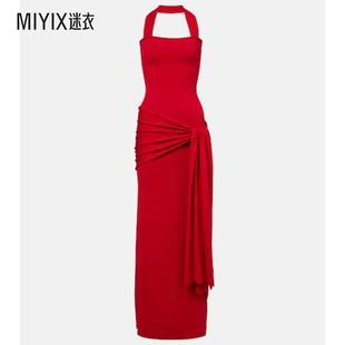 MUSE 针织真丝棉质长款 AYA 女款 连衣裙 迷衣时尚