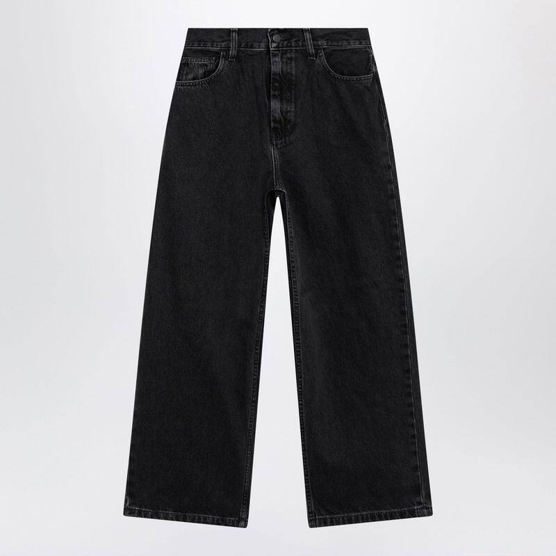 Carhartt WIP 卡哈特 女士 FW26 牛仔长裤 BRANDON 牛仔裤(黑色) - 实物图