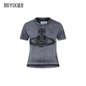 秋冬新品 ORB Vivienne Westwood西太后 女款 PERU 巴黎迷你T恤