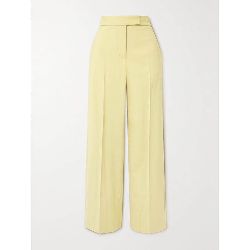 Proenza Schouler 女士 FW23 长裤 褶裥斜纹布阔腿裤,女装/女士精品,休闲裤,淘宝优惠券,粉丝福利购,淘宝优惠卷