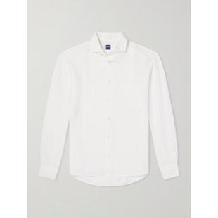 男士 剪口领亚麻衬衫 SS26 Phil 衬衫 Fedeli