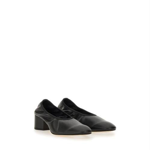 Aeyde 女士 FW25 高跟鞋 黑色纳巴革高跟
