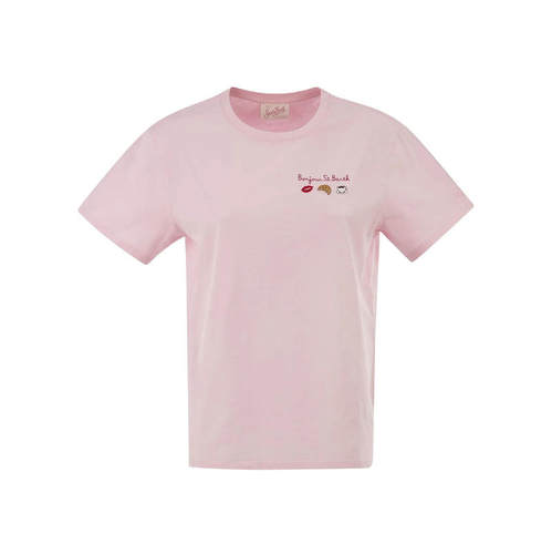 MC2 Saint Barth 女士 SS26 T恤 front 棉质刺绣