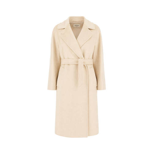 Weekend Max Mara 女士 FW26 大衣 沙色羊毛