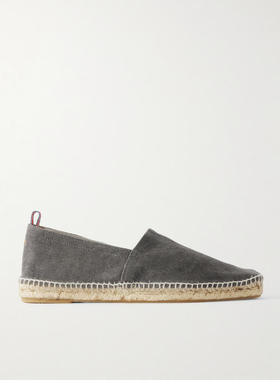 Castañer 男士 麻编鞋 Pablo 帆布麻底鞋