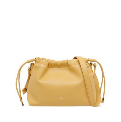 A.P.C. 女士 SS26 单肩包 Ninon 徽标压花迷你
