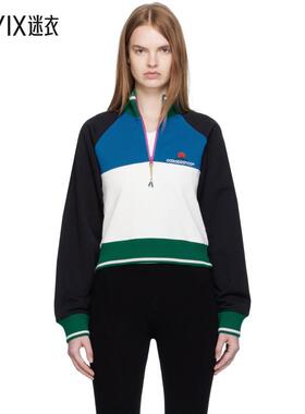 Casablanca 女款多色 Quarter Zip Colorblock 套头衫 迷衣时尚