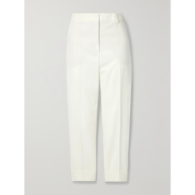 Akris 女士 长裤 Maxima 弹力棉质锥形裤