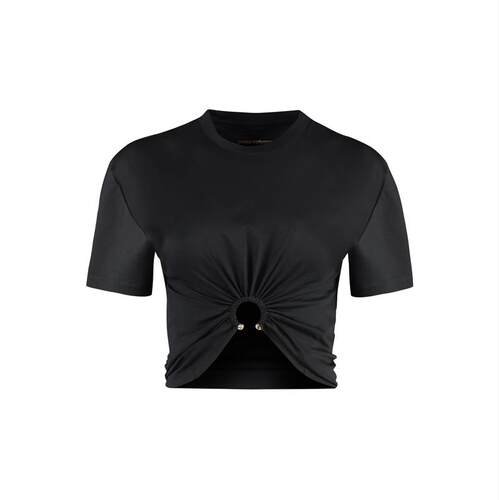Rabanne 女士 FW26 T恤 圆领短袖