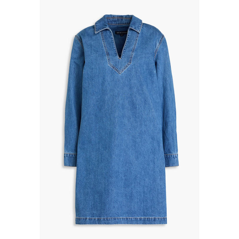 Veronica Beard 女士 短款连衣裙 Wasta 牛仔迷你连衣裙