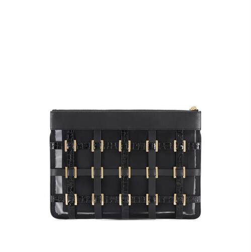 Elisabetta Franchi 女士 SS26 手拿包 铆钉手包