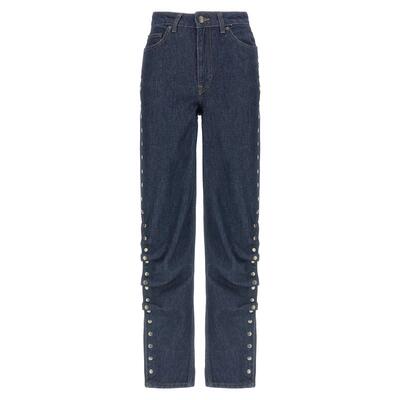ROTATE 女士 SS26 牛仔长裤 'Denim Buttoned' 牛仔裤