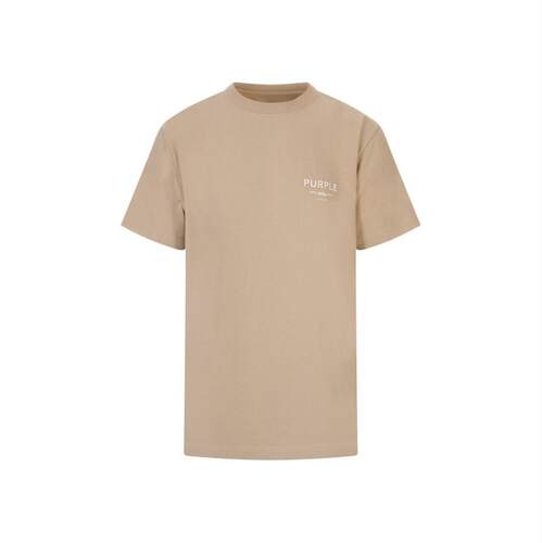 Purple Brand 男士 SS26 T恤 紫色品牌字标仿