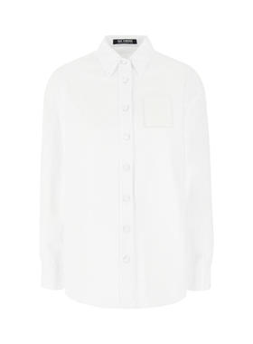 Raf Simons 女士 SS23 衬衫 白色府绸衬衫