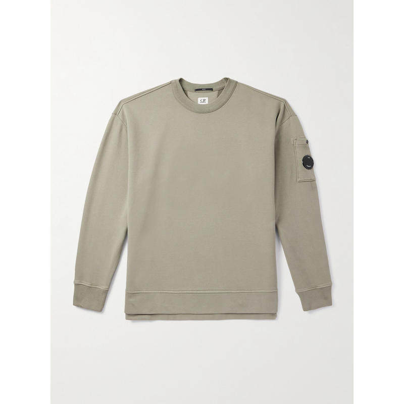 C.P. Company 男士 FW25 卫衣 CP公司鏡頭口袋毛衣