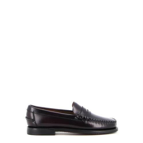 Sebago 仕品高 女士 FW26 休闲皮鞋 圆头乐福鞋