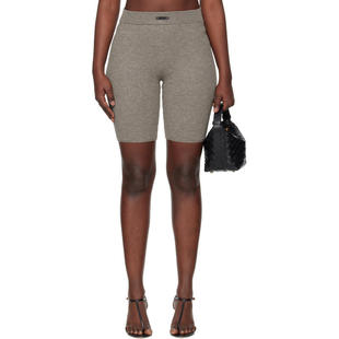 Essentials 女士 短裤 棕色 Holiday 系列 Waffle Biker