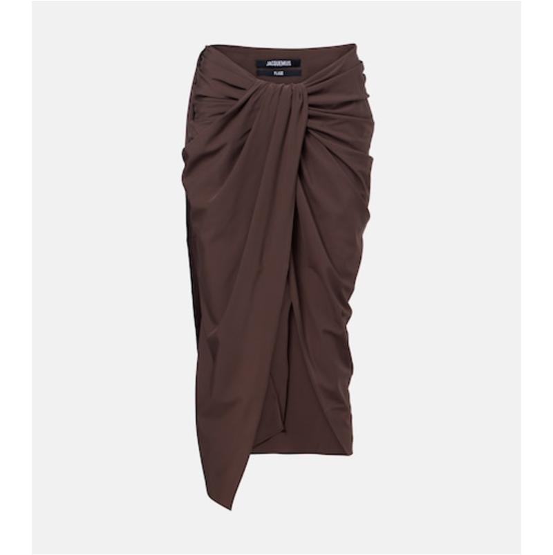 Jacquemus 雅克慕斯 女士 裹裙/披纱 Paréo 垂褶海滩罩衫图片