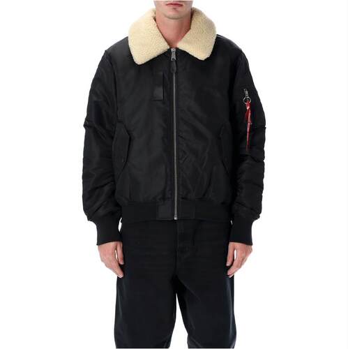 Alpha Industries 阿尔法工业 男士 外套 B-15 MOD 可反穿短夹克