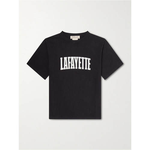 Remi Relief 男士 FW26 T恤 Lafayette 印花棉针织